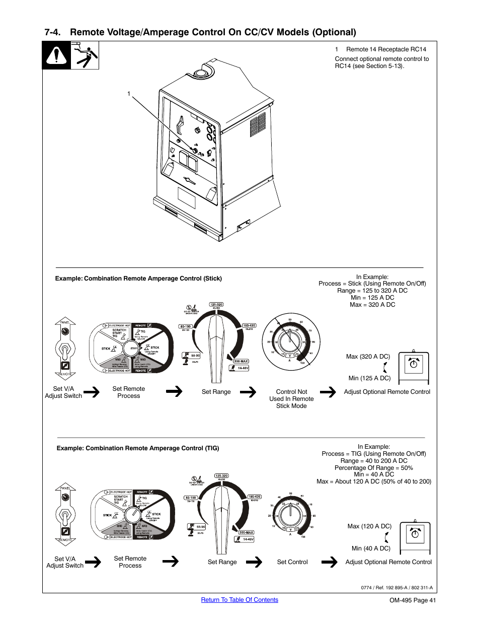 And 7-4 | Miller Electric Big Blue 402D User Manual | Page 47 / 116