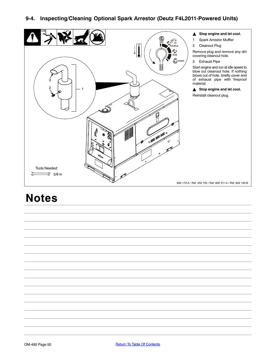 Section 9-4 | Miller Electric Big Blue 402D User Manual | Page 56 / 116