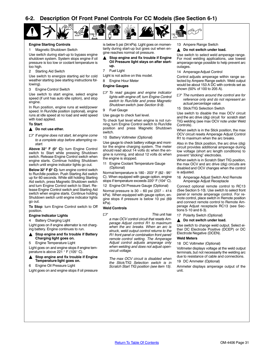 Miller Electric Big 40 CAT User Manual | Page 37 / 92