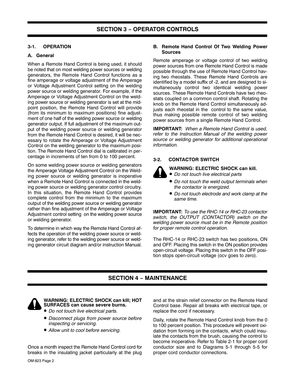 Miller Electric RHC-3GD25B User Manual | Page 5 / 10