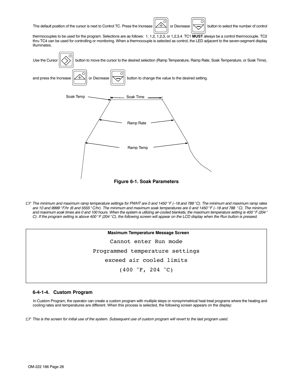 4-1-4. custom program | Miller Electric ProHeat 35 User Manual | Page 34 / 72