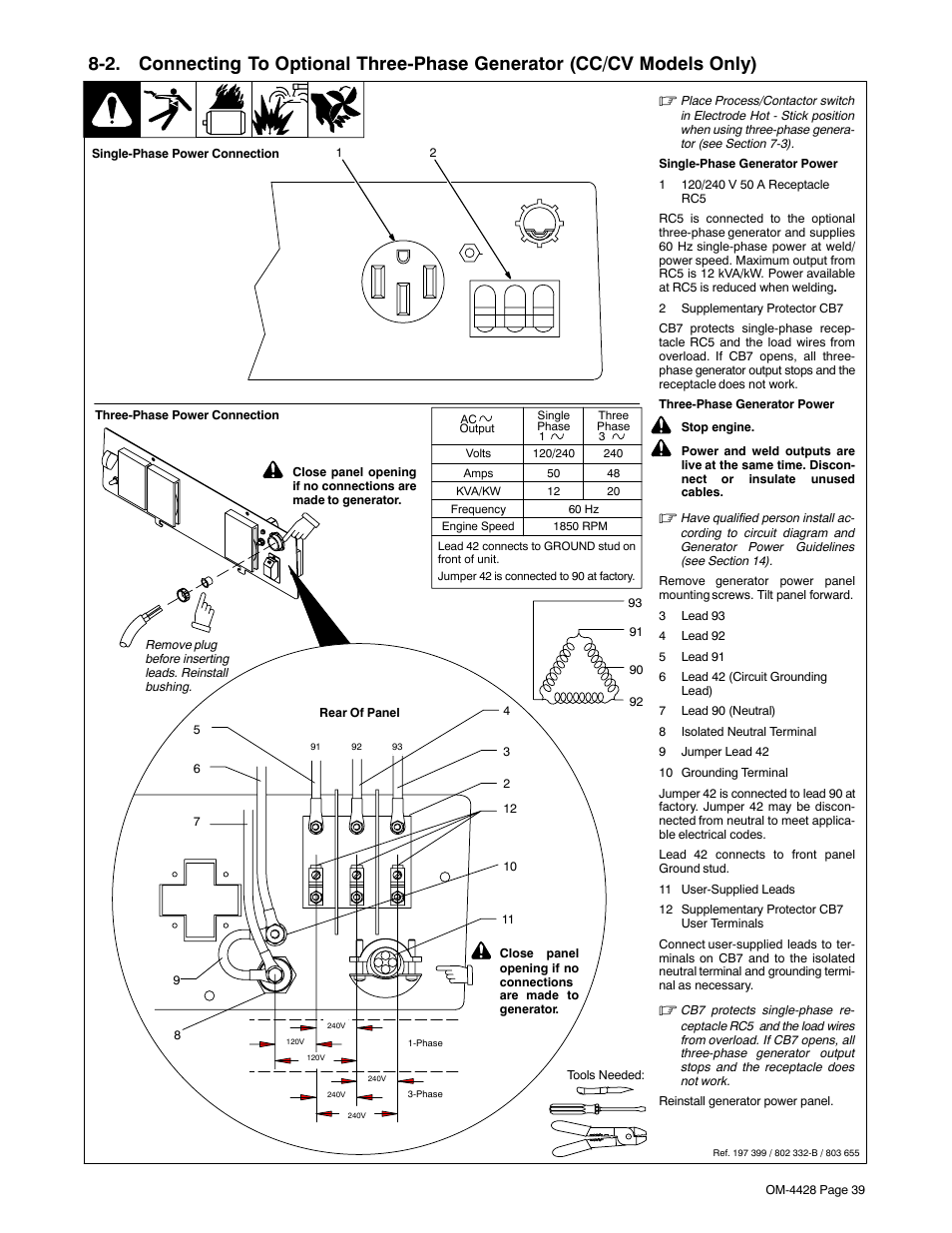 Miller Electric 600 X User Manual | Page 43 / 108