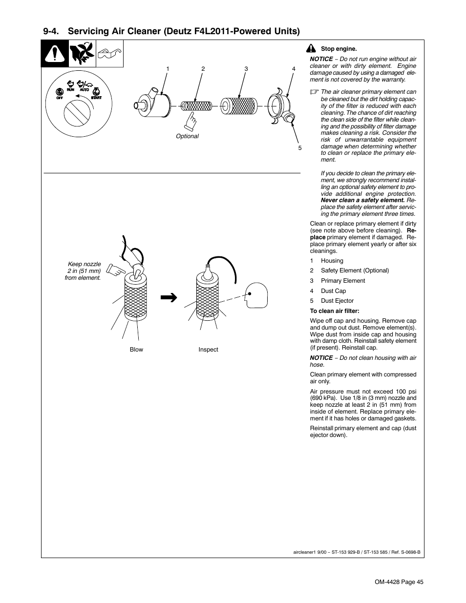 Section 9-4 | Miller Electric 600 X User Manual | Page 49 / 108