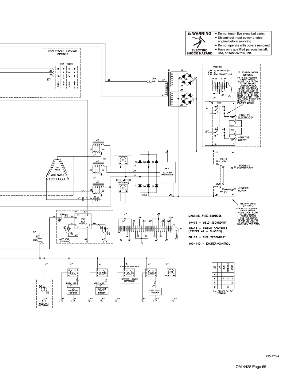 Miller Electric 600 X User Manual | Page 69 / 108