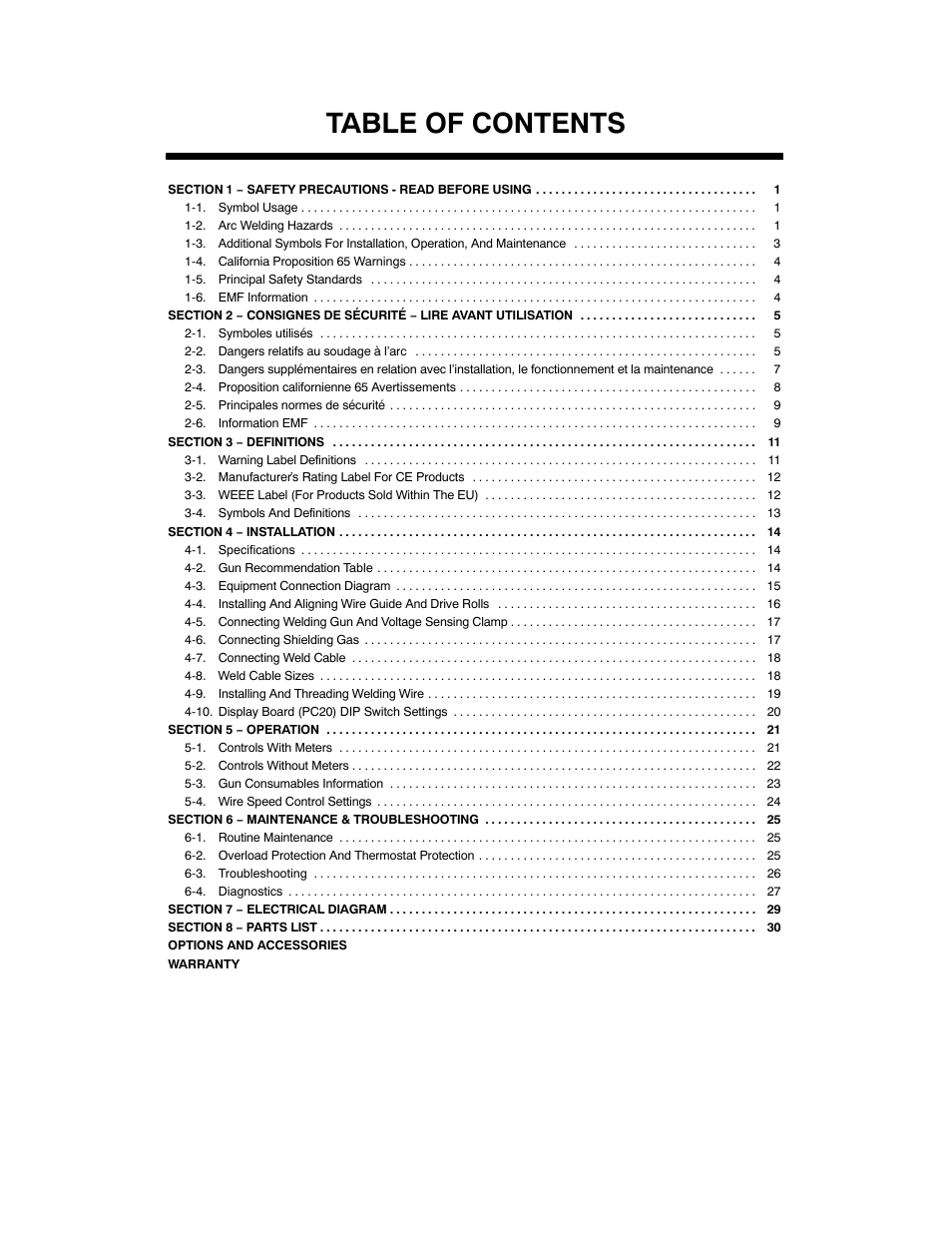 Miller Electric 12VS User Manual | Page 3 / 44