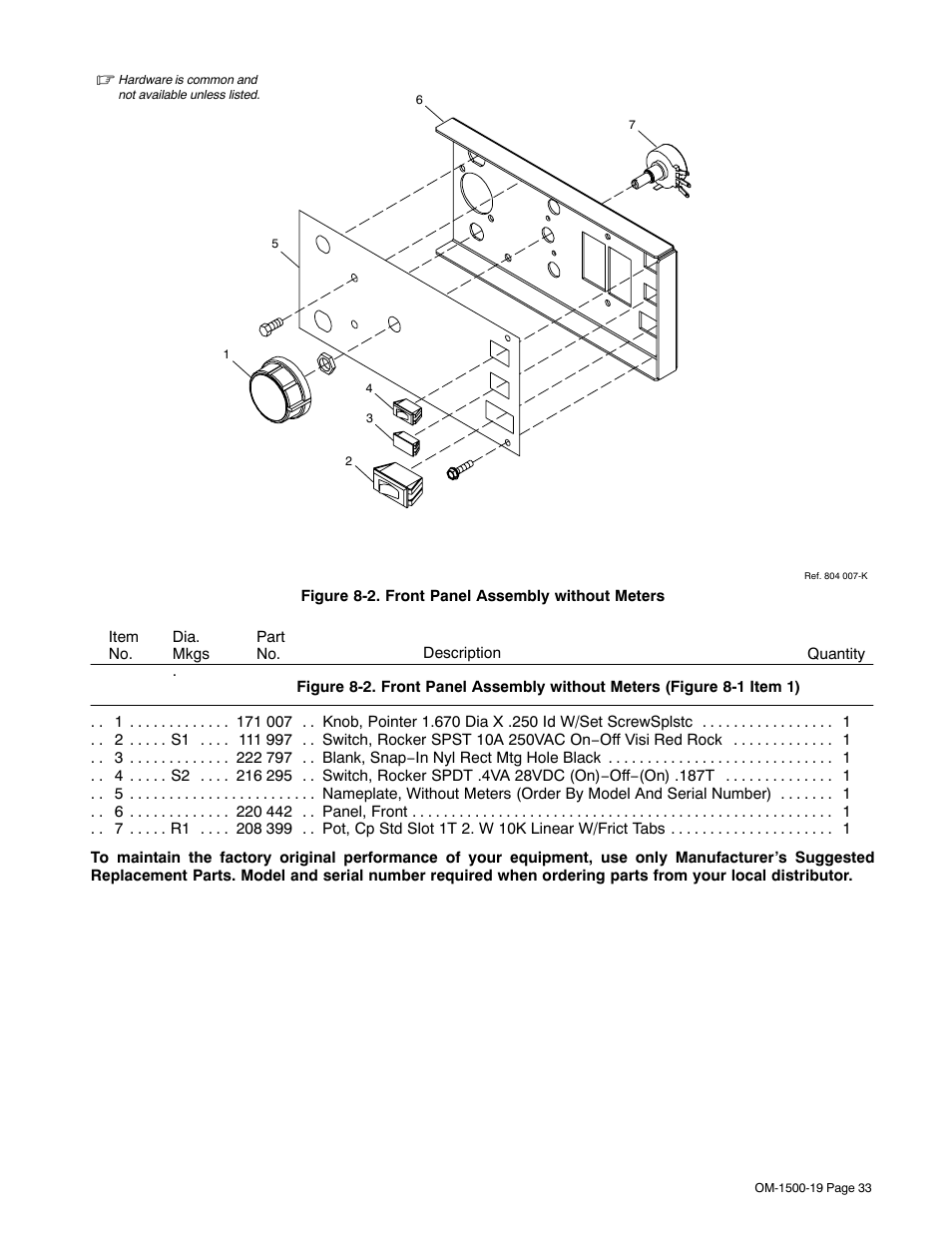 Miller Electric 12VS User Manual | Page 37 / 44