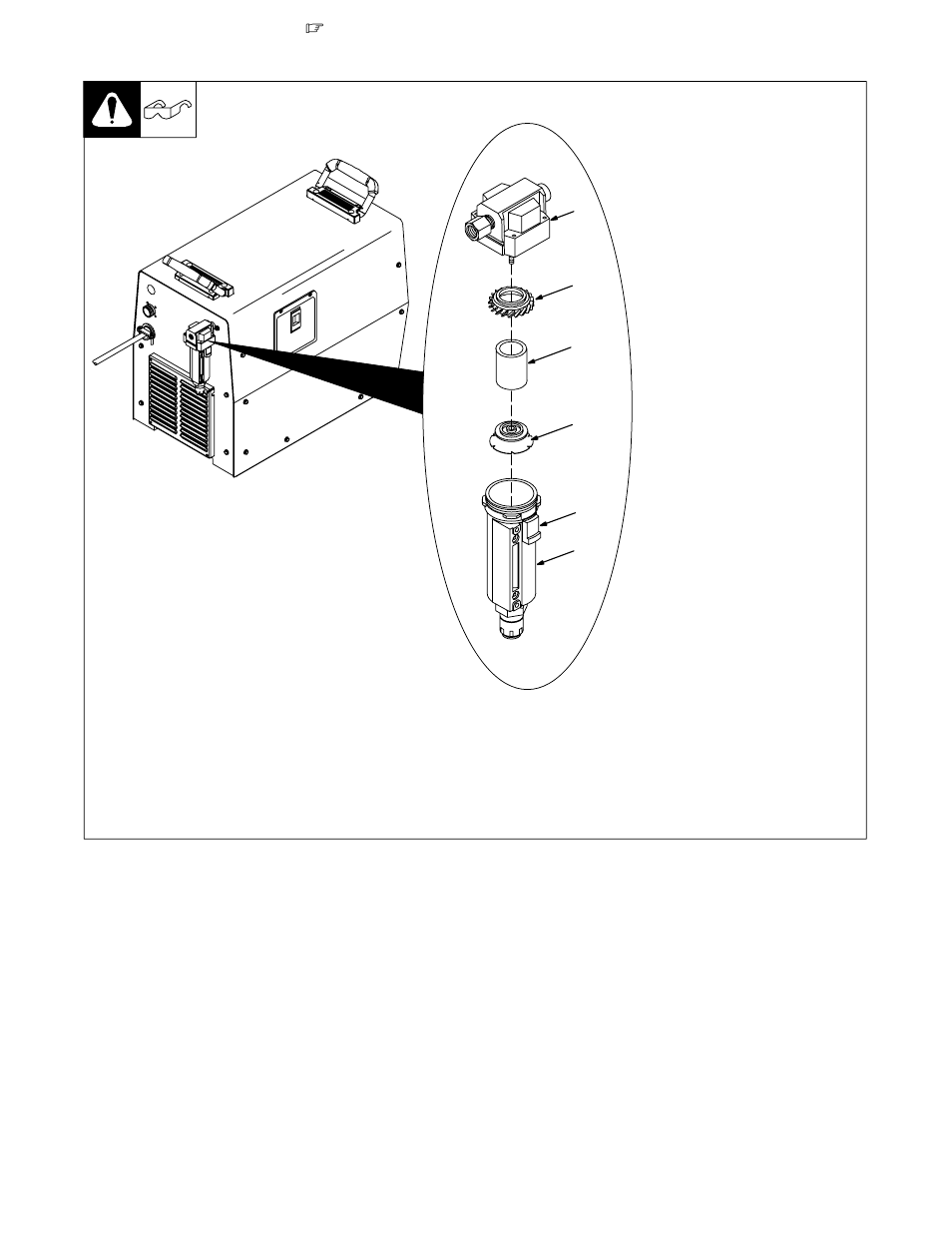 Checking or replacing filter element, 5. checking or replacing filter element | Miller Electric ICE-100T User Manual | Page 45 / 56