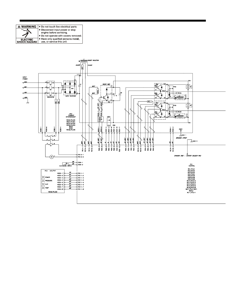 Section 8 − electrical diagram | Miller Electric ICE-100T User Manual | Page 48 / 56