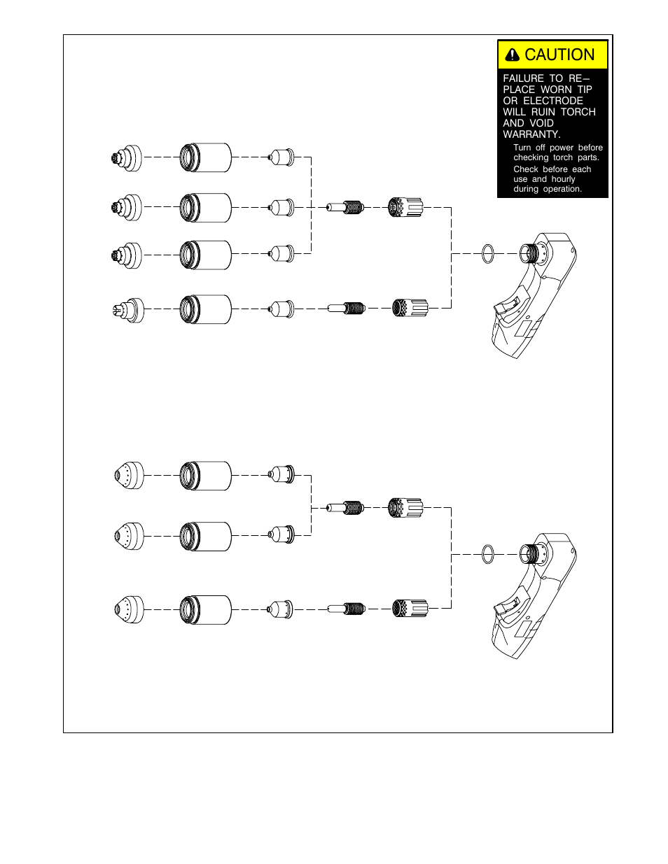 Caution | Miller Electric ICE-100T User Manual | Page 51 / 56