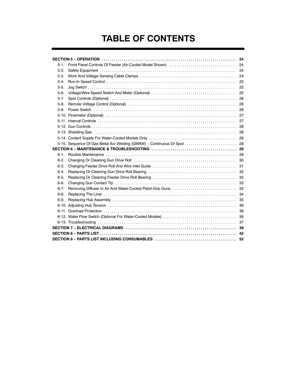 Miller Electric XR A User Manual | Page 4 / 60