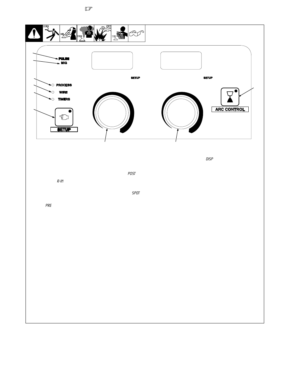 Timers, Section 5-3), 3. timers | Miller Electric Millermatic 350 User Manual | Page 36 / 60