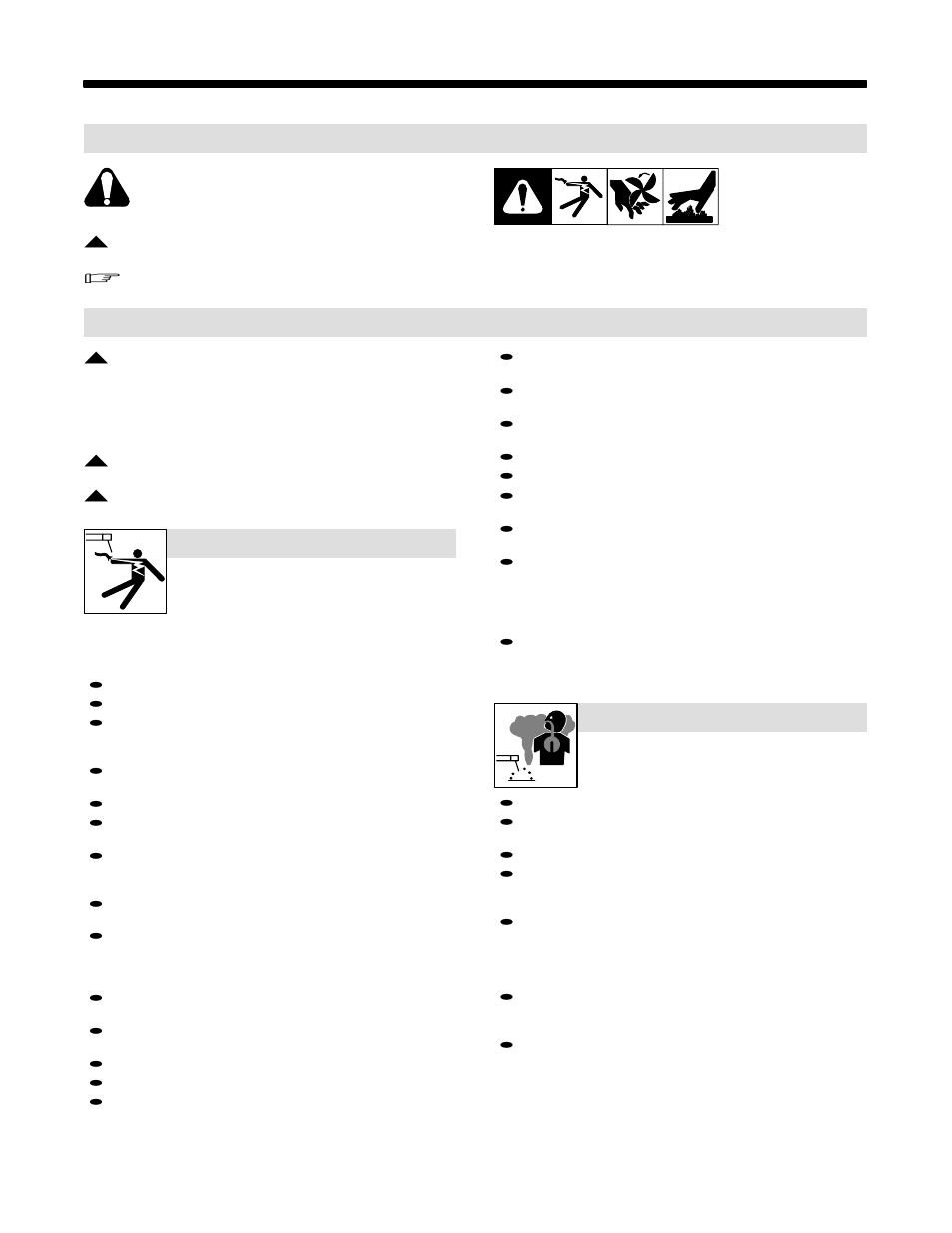 1. symbol usage, 2. arc welding hazards | Miller Electric DS-2 User Manual | Page 5 / 28