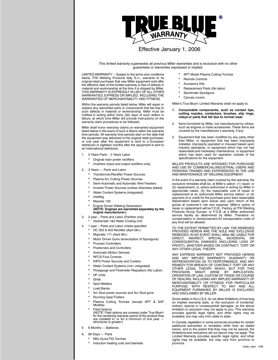 Miller Electric XMS 44 User Manual | Page 31 / 32