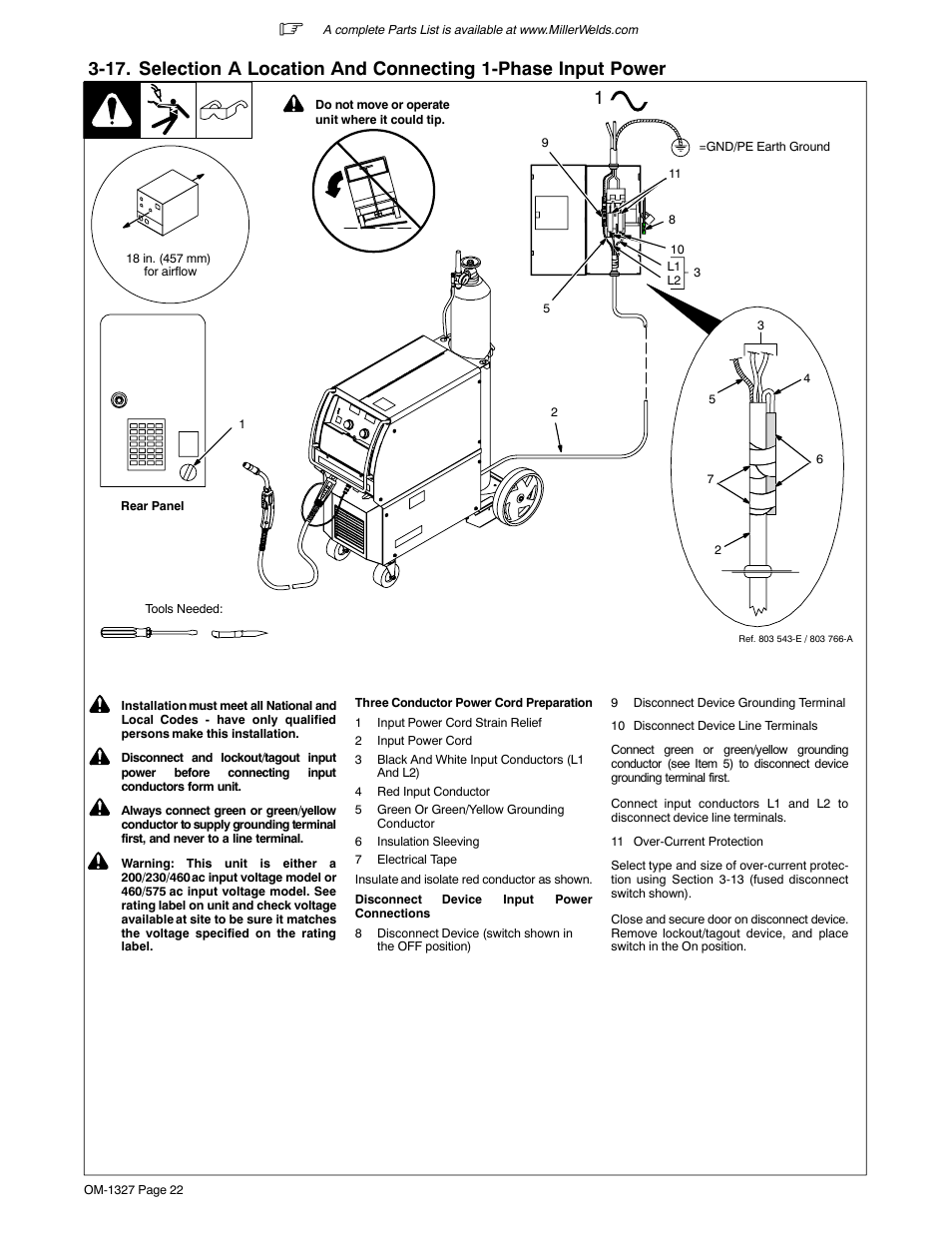 Miller Electric MILLERMATIC 350P User Manual | Page 26 / 56