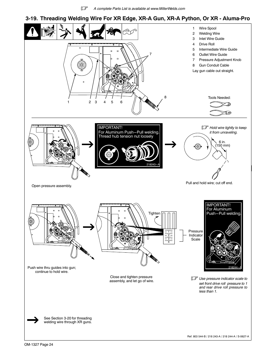 Miller Electric MILLERMATIC 350P User Manual | Page 28 / 56