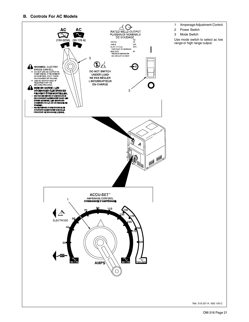 Miller Electric 225 User Manual | Page 25 / 48