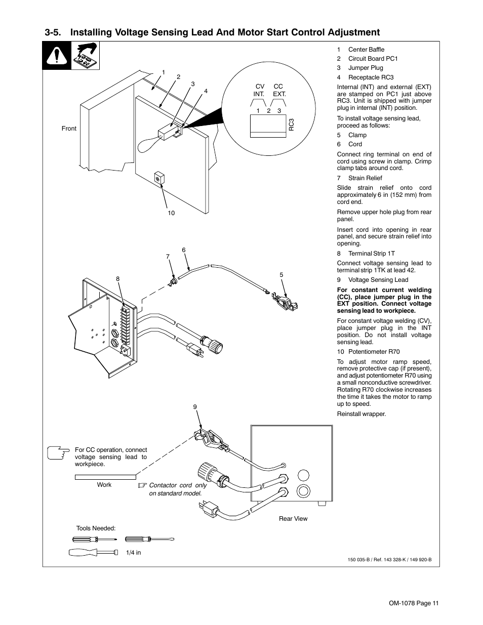 Miller Electric WC-115A User Manual | Page 15 / 28