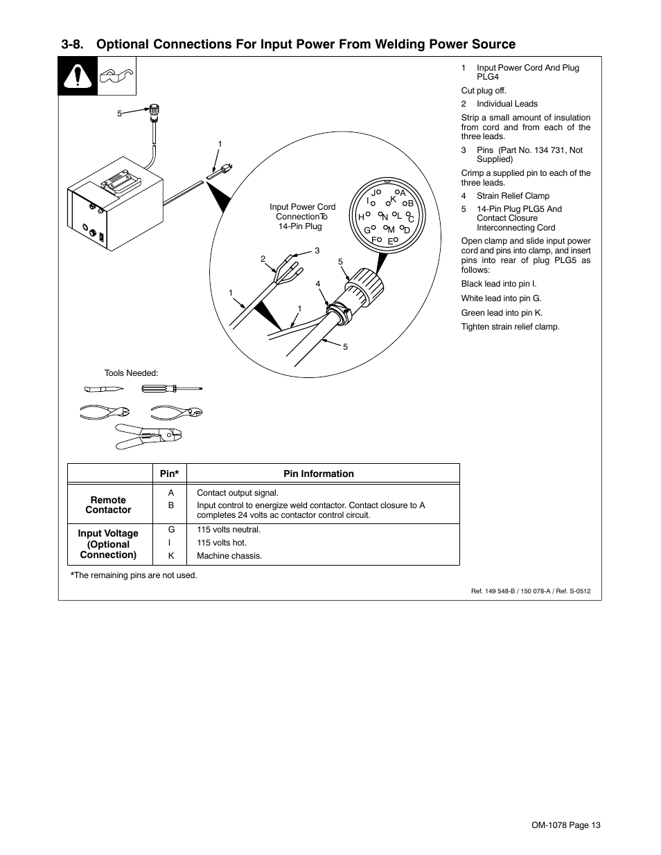 Miller Electric WC-115A User Manual | Page 17 / 28