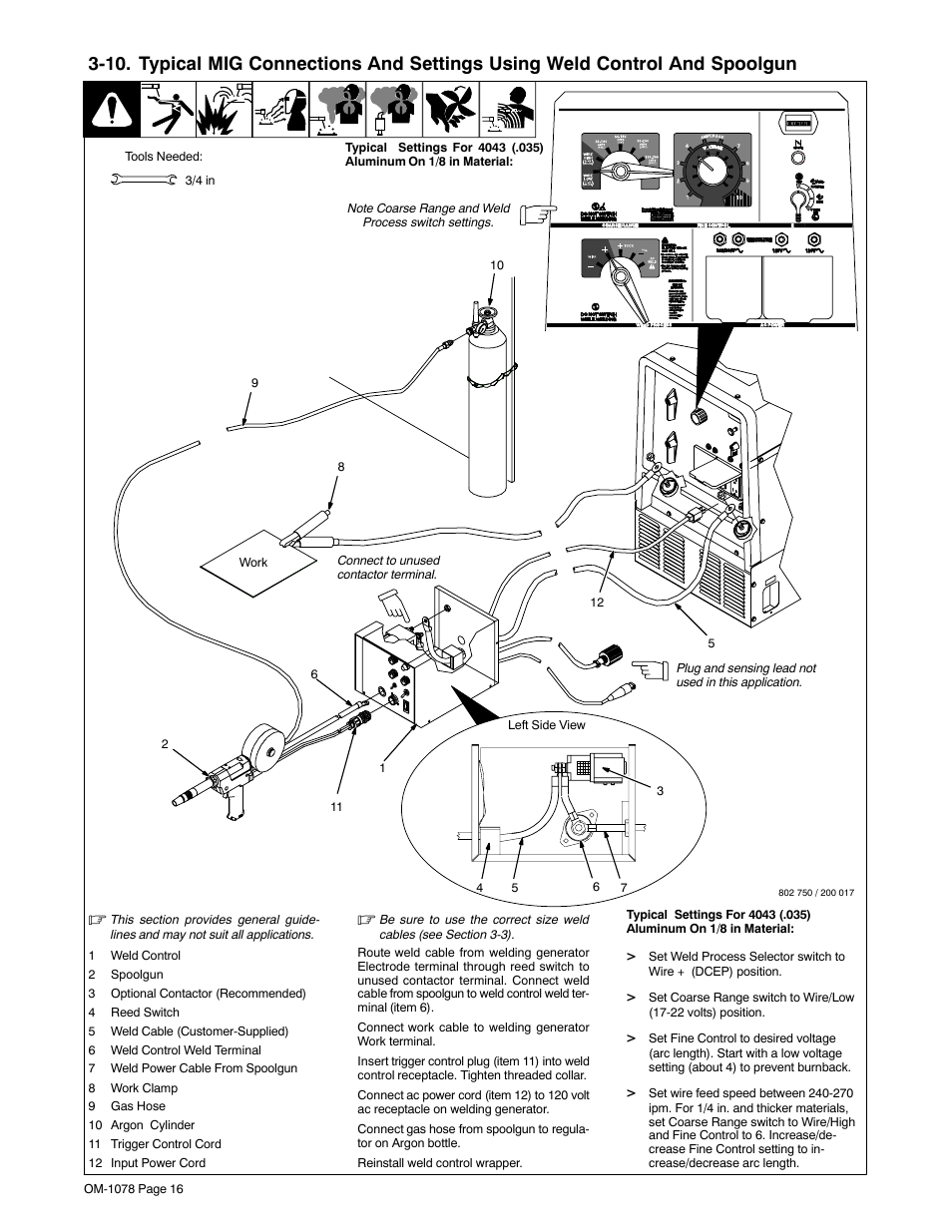 Miller Electric WC-115A User Manual | Page 20 / 28