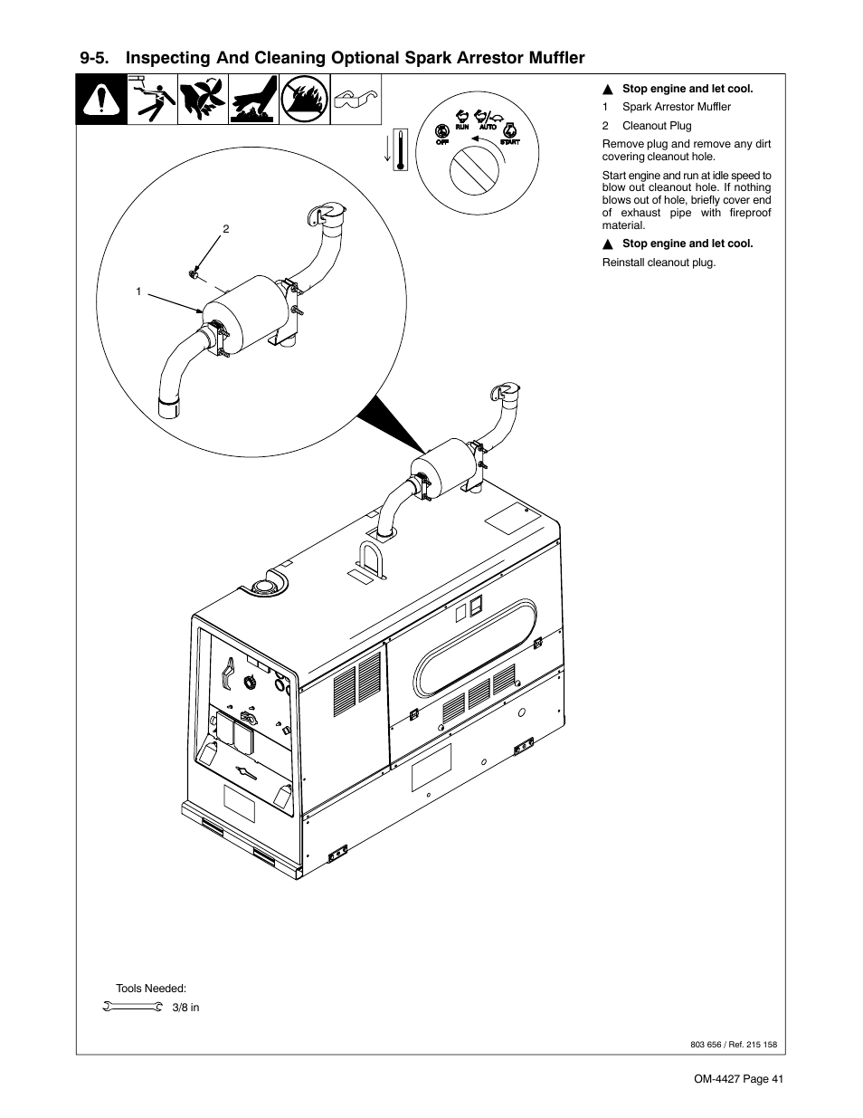 Section 9-5 | Miller Electric Big 40 CX User Manual | Page 45 / 90