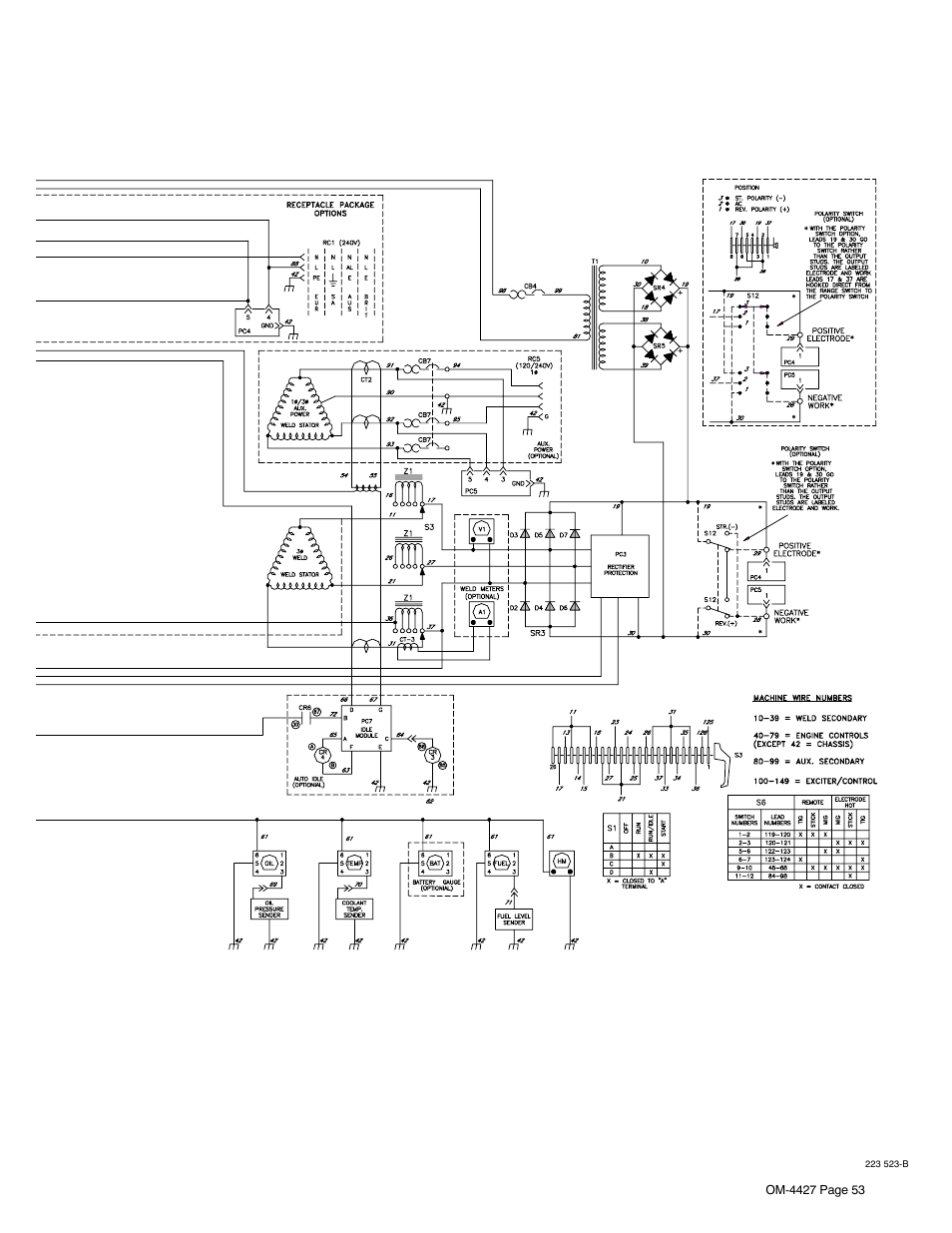 Miller Electric Big 40 CX User Manual | Page 57 / 90