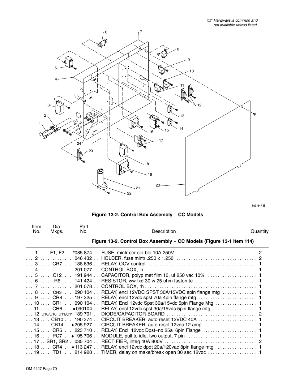 Miller Electric Big 40 CX User Manual | Page 74 / 90
