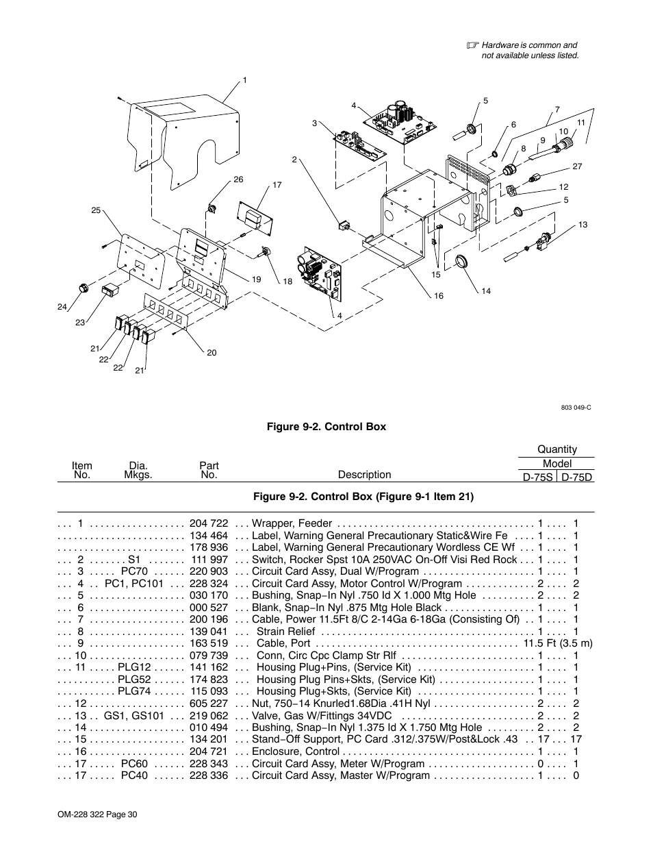 Miller Electric D-75S User Manual | Page 34 / 40