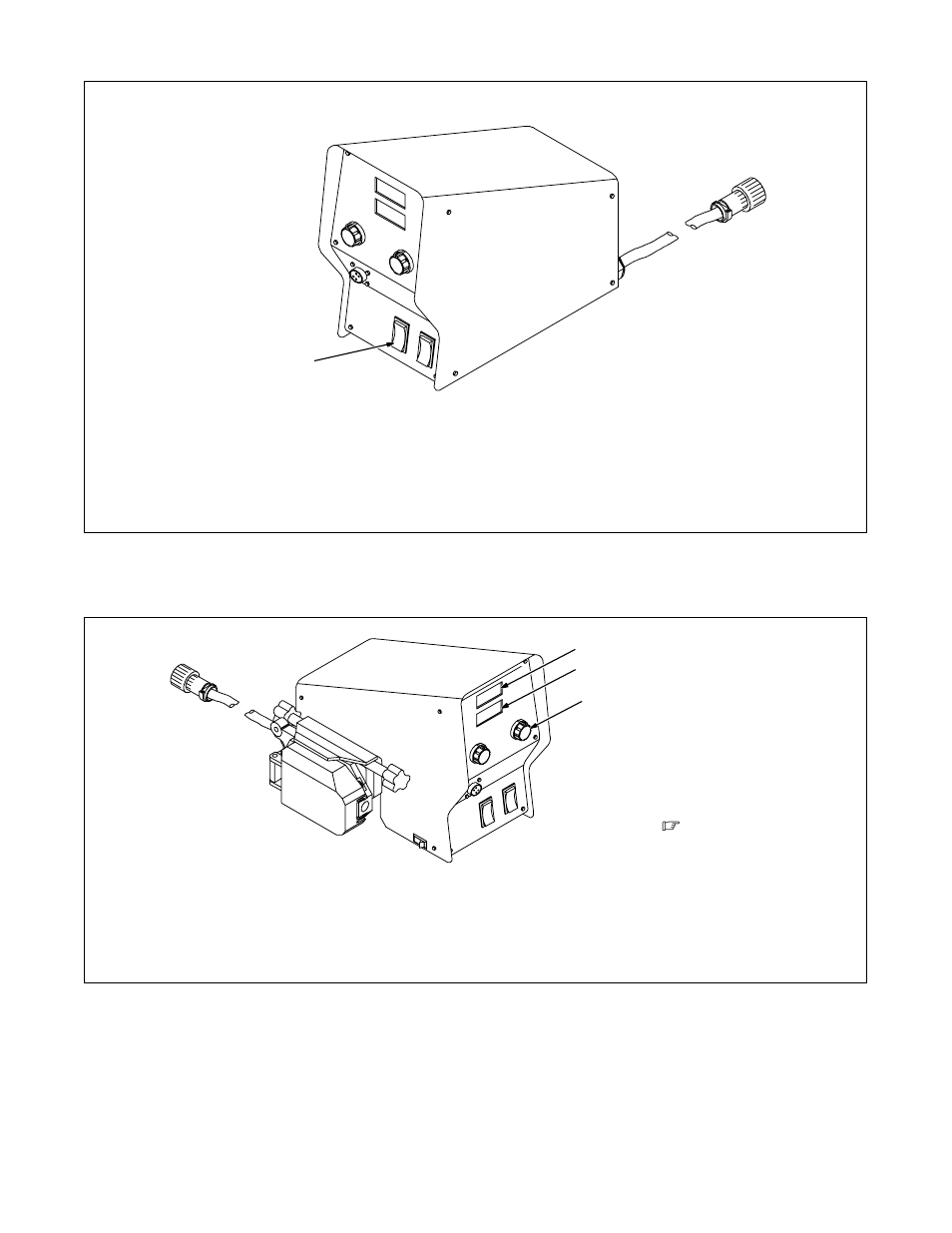 3. trigger hold switch, 4. optional voltage control and digital meters | Miller Electric OM-1500-4 User Manual | Page 21 / 36