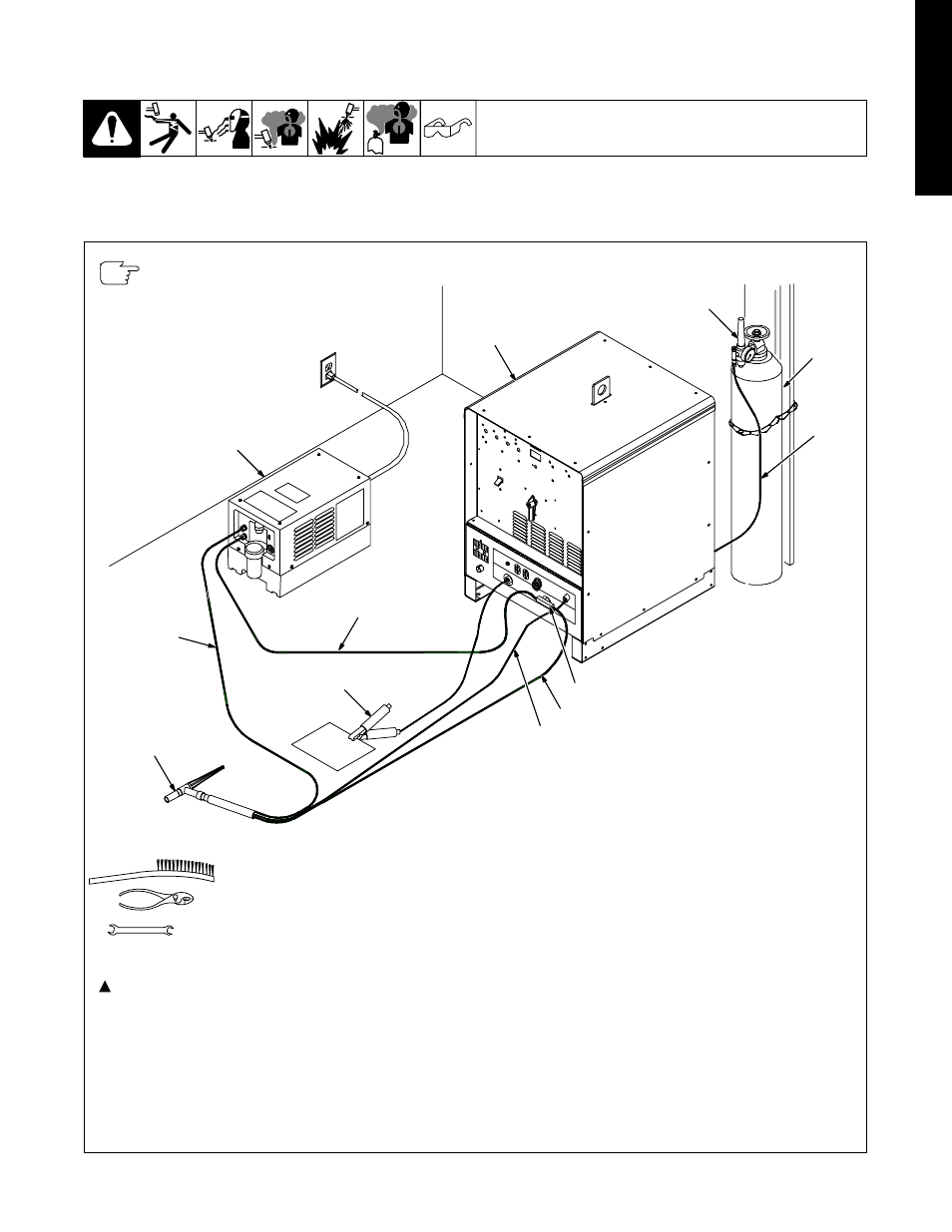 Connecting torch, English, 3. connecting torch | Miller Electric DB1825R User Manual | Page 7 / 20