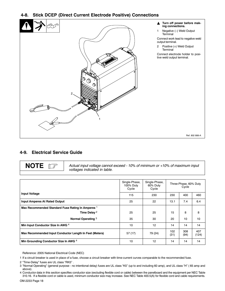 9. electrical service guide | Miller Electric Maxstar 200 STR User Manual | Page 24 / 56