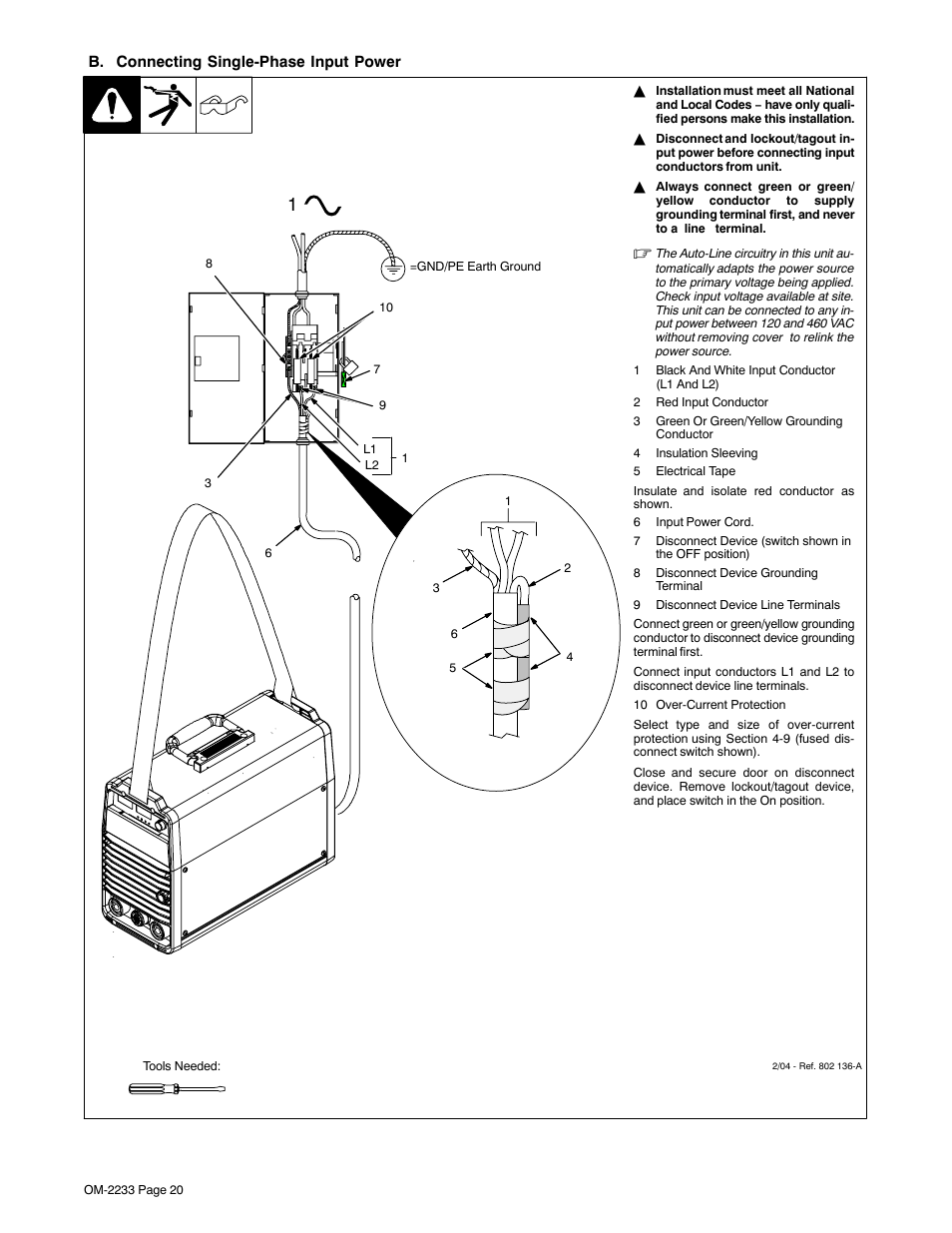 Section 5 − operation, 1. controls | Miller Electric Maxstar 200 STR User Manual | Page 26 / 56