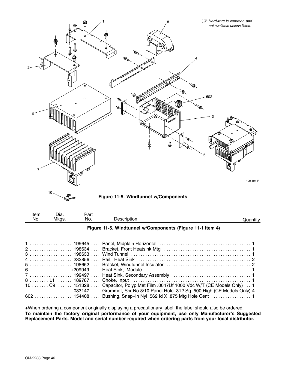 Fig11-5 windtunnel | Miller Electric Maxstar 200 STR User Manual | Page 52 / 56