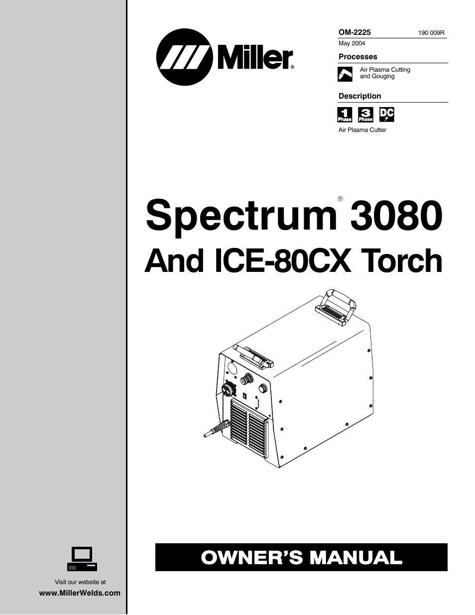Miller Electric 3080 User Manual | 32 pages
