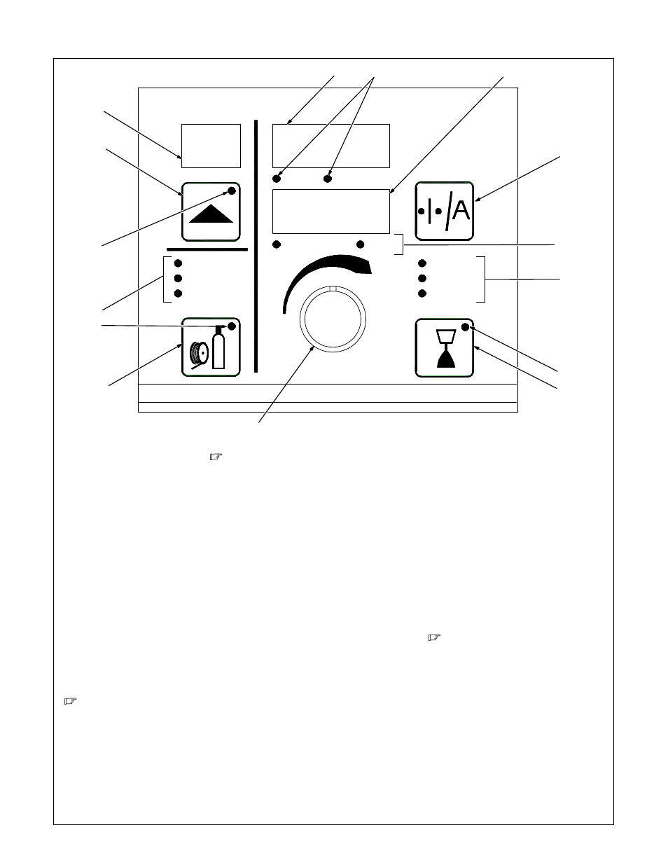 Front panel controls (see section 4-3), Adjust, Setup arc control | Miller Electric Auto-Axcess 450 User Manual | Page 28 / 68