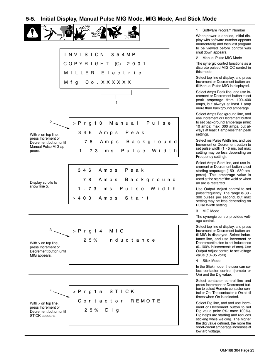 Miller Electric 460Volt User Manual | Page 27 / 48