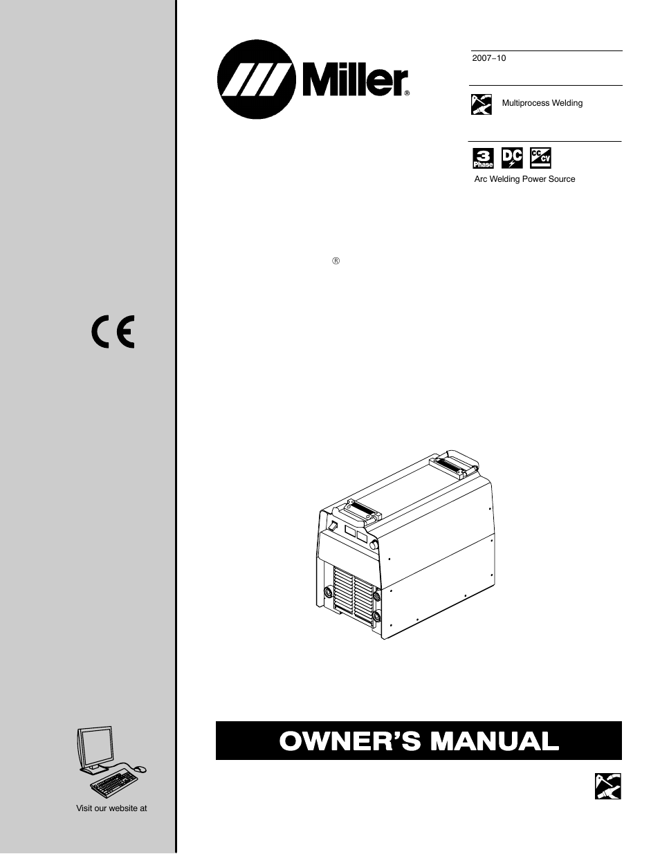 Miller Electric XMT 304 CC/CV User Manual | 40 pages