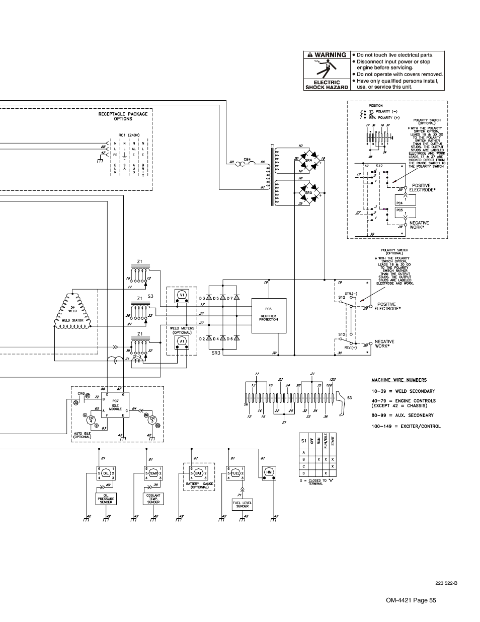 Miller Electric 400P User Manual | Page 61 / 96