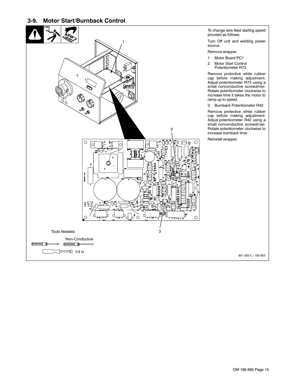 9. motor start/burnback control | Miller Electric I-22A & I-24A User Manual | Page 19 / 36