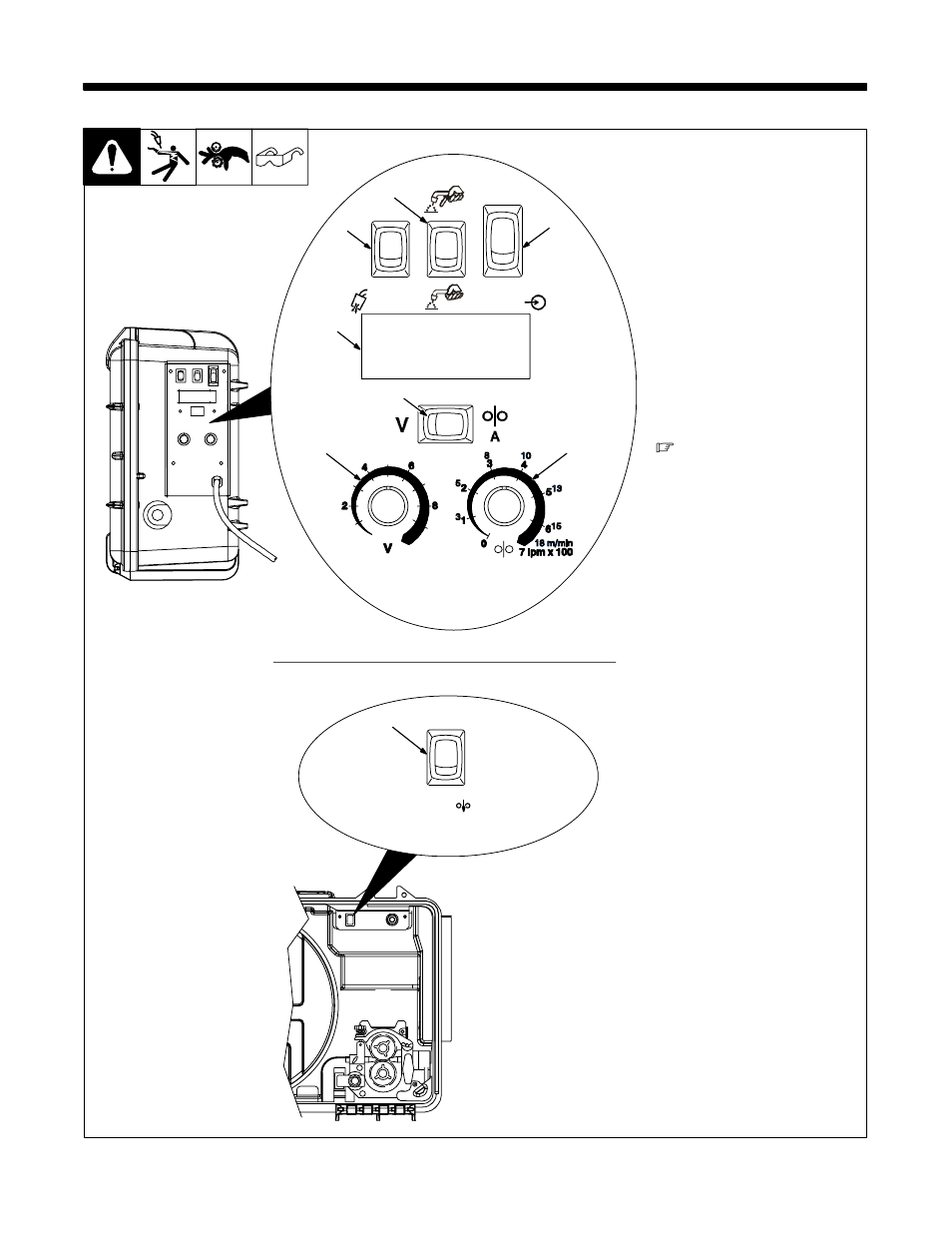 Section 4 − operation, Controls, 1. controls | Miller Electric UWF-SC12RC User Manual | Page 16 / 28