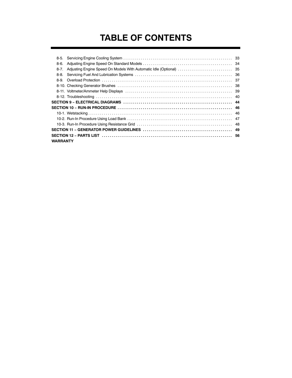 Miller Electric Big Blue 300 P User Manual | Page 4 / 72