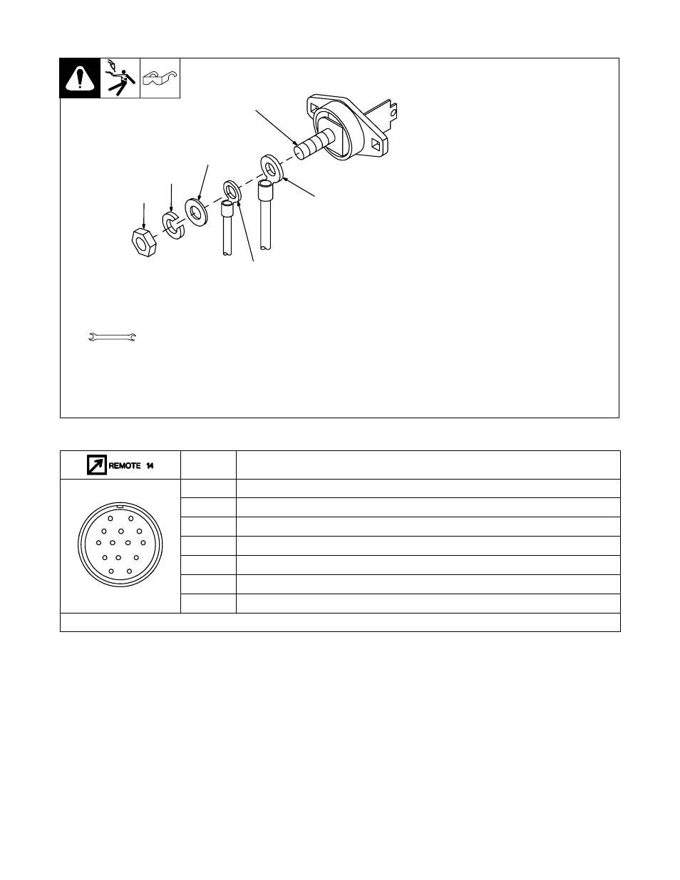 7. arc sensing connections | Miller Electric A.B.B. Robot Interface Gas Control Hub And Spindle User Manual | Page 16 / 40