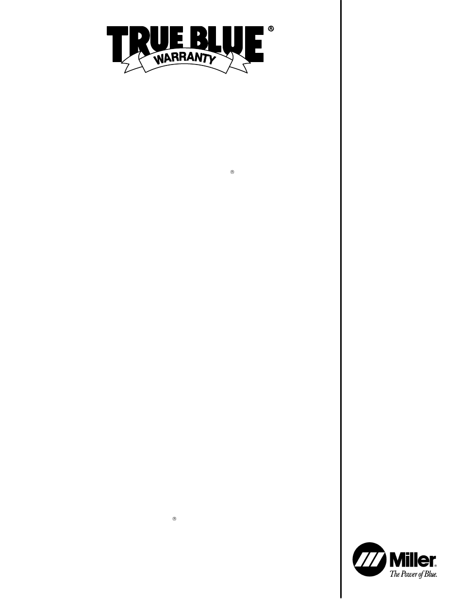 Warranty questions | Miller Electric CP-202 User Manual | Page 27 / 28