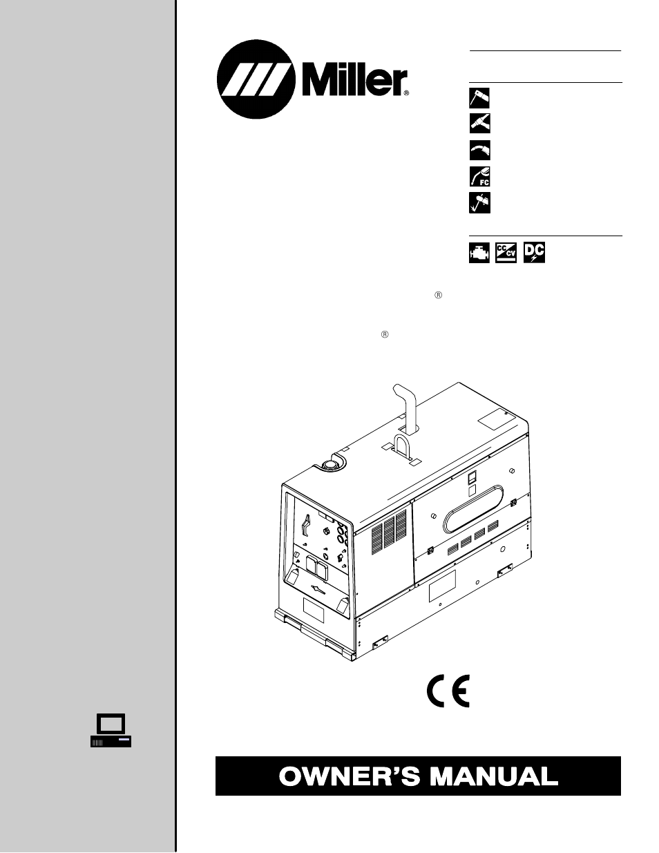 Miller Electric Big Blue 452P User Manual | 96 pages