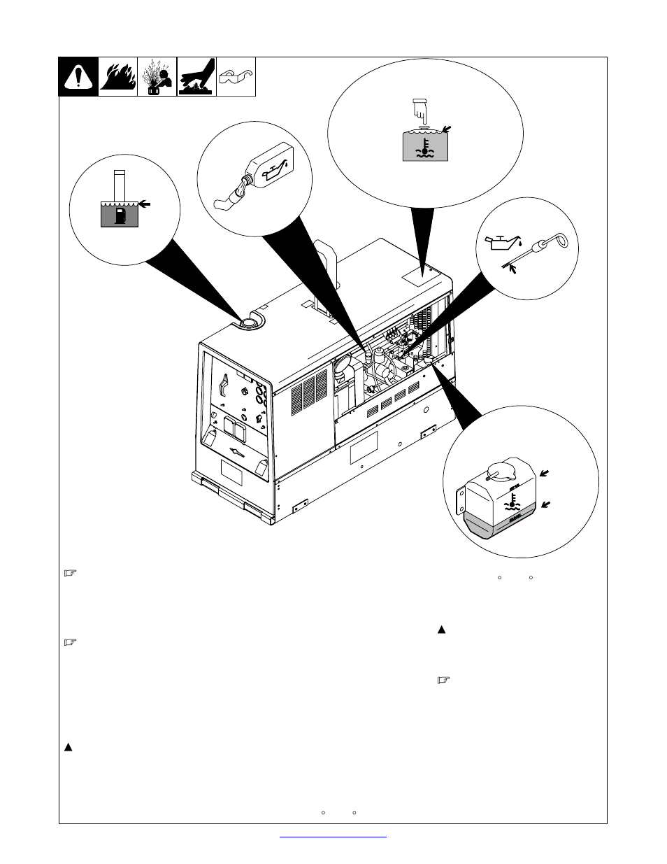 Engine prestart checks, 7. engine prestart checks | Miller Electric Big Blue 452P User Manual | Page 32 / 96