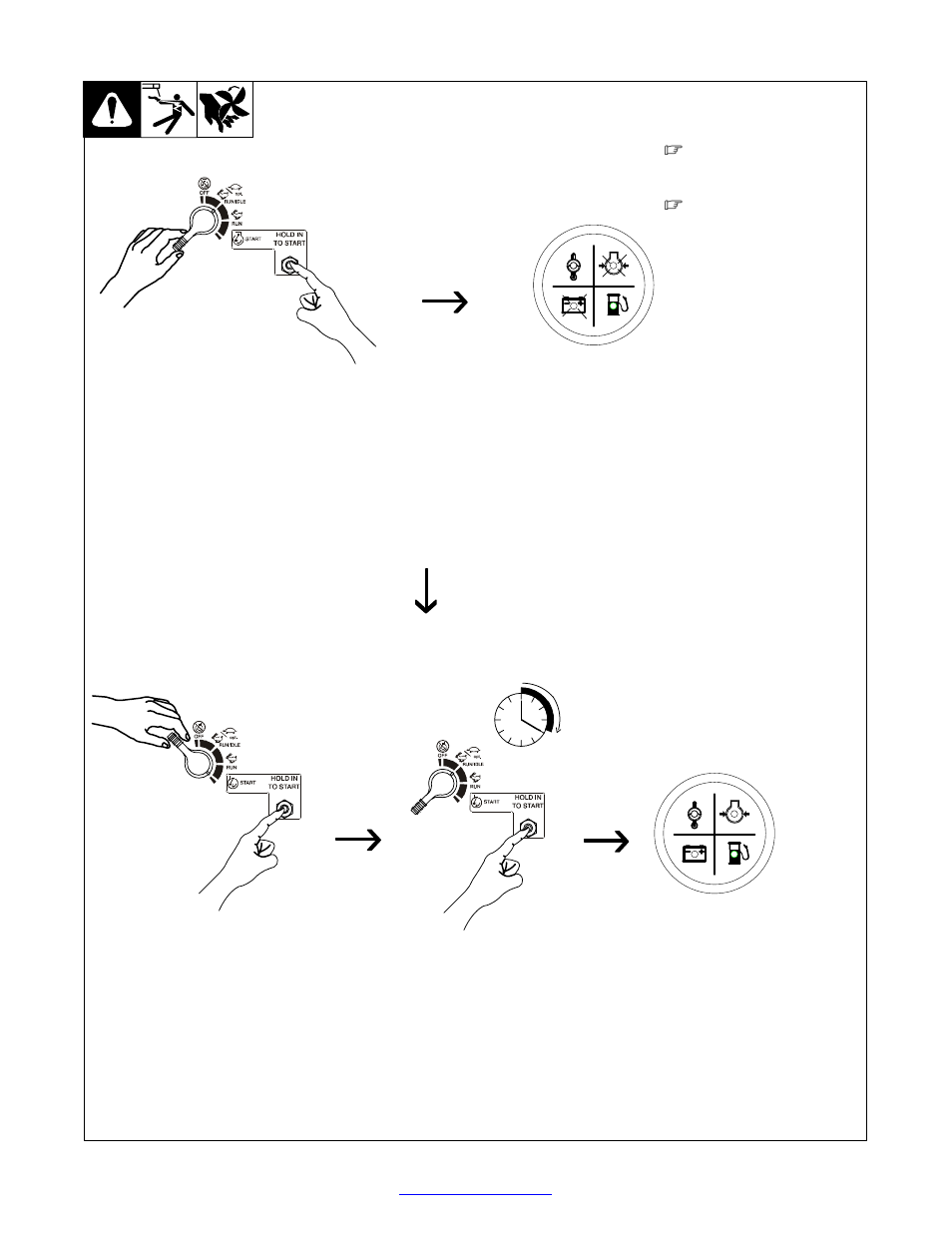 Diagnosing causes of engine fault shutdowns, Switch (see section 9-9), 9. diagnosing causes of engine fault shutdowns | Miller Electric Big Blue 452P User Manual | Page 56 / 96