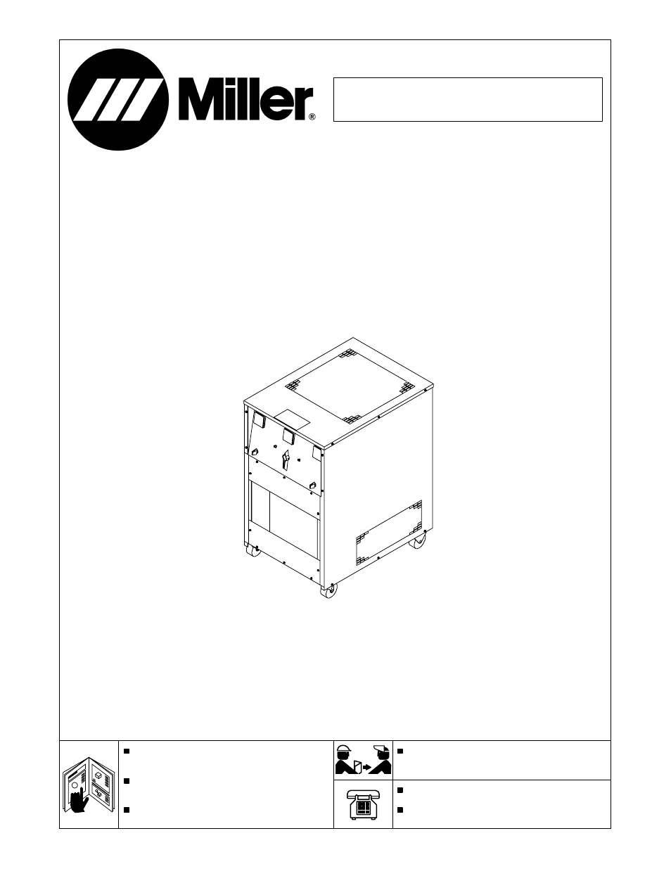 Miller Electric wire feeder User Manual | 24 pages