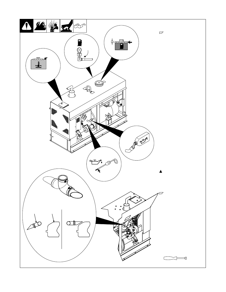 4. engine prestart checks | Miller Electric Big 40G User Manual | Page 19 / 60