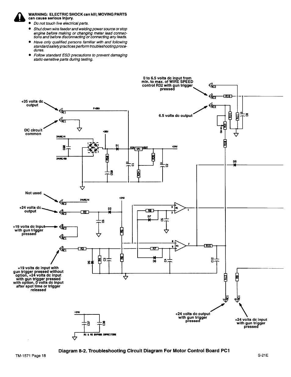 Miller Electric S-21E User Manual | Page 22 / 48