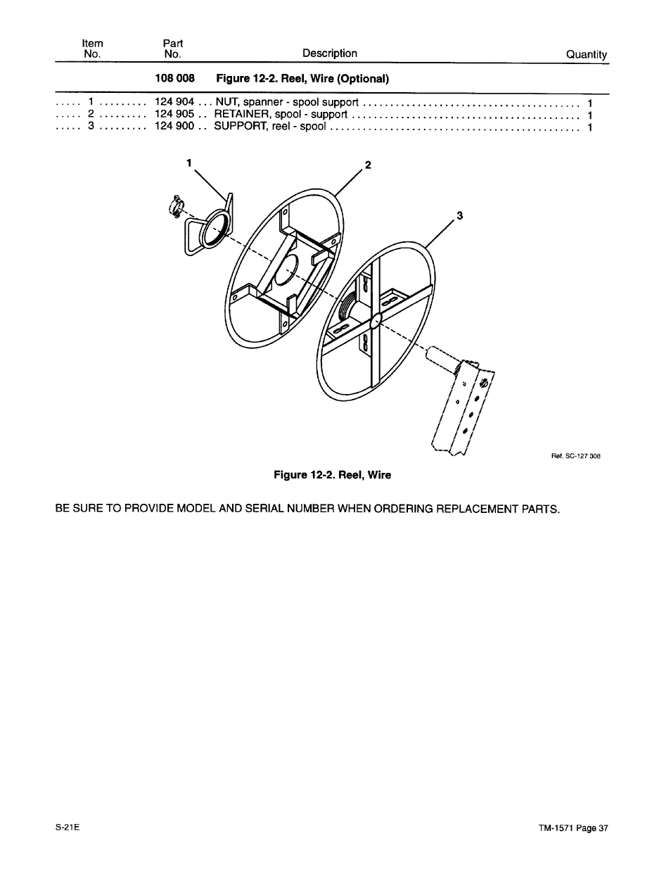 Miller Electric S-21E User Manual | Page 41 / 48