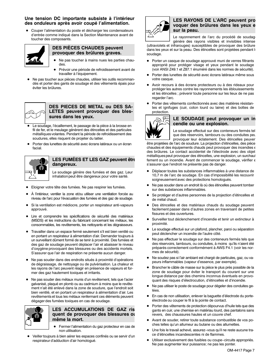 Miller Electric 145 DXR User Manual | Page 11 / 54